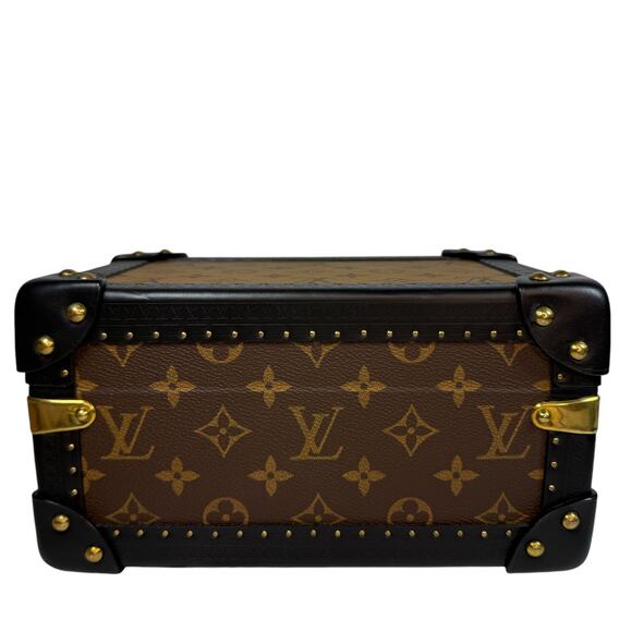 Louis Vuitton Reverse Monogram Trunk Coffret Tresor 24 box clutch case bag LV - Picture 2 of 16